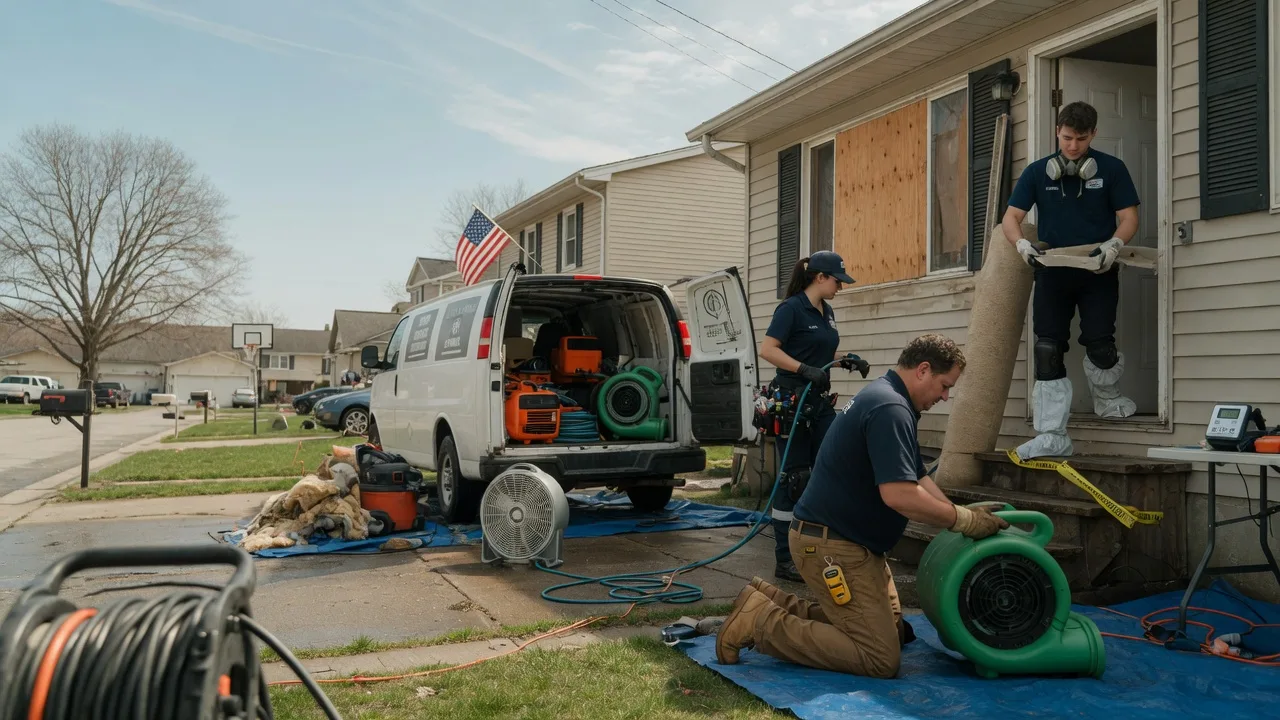 Water Damage Restoration in Highlands, TX near me
